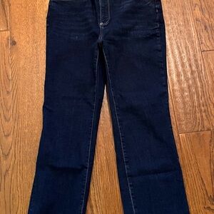Zara Blue‎ High Rise Jeans Straight Leg Classic